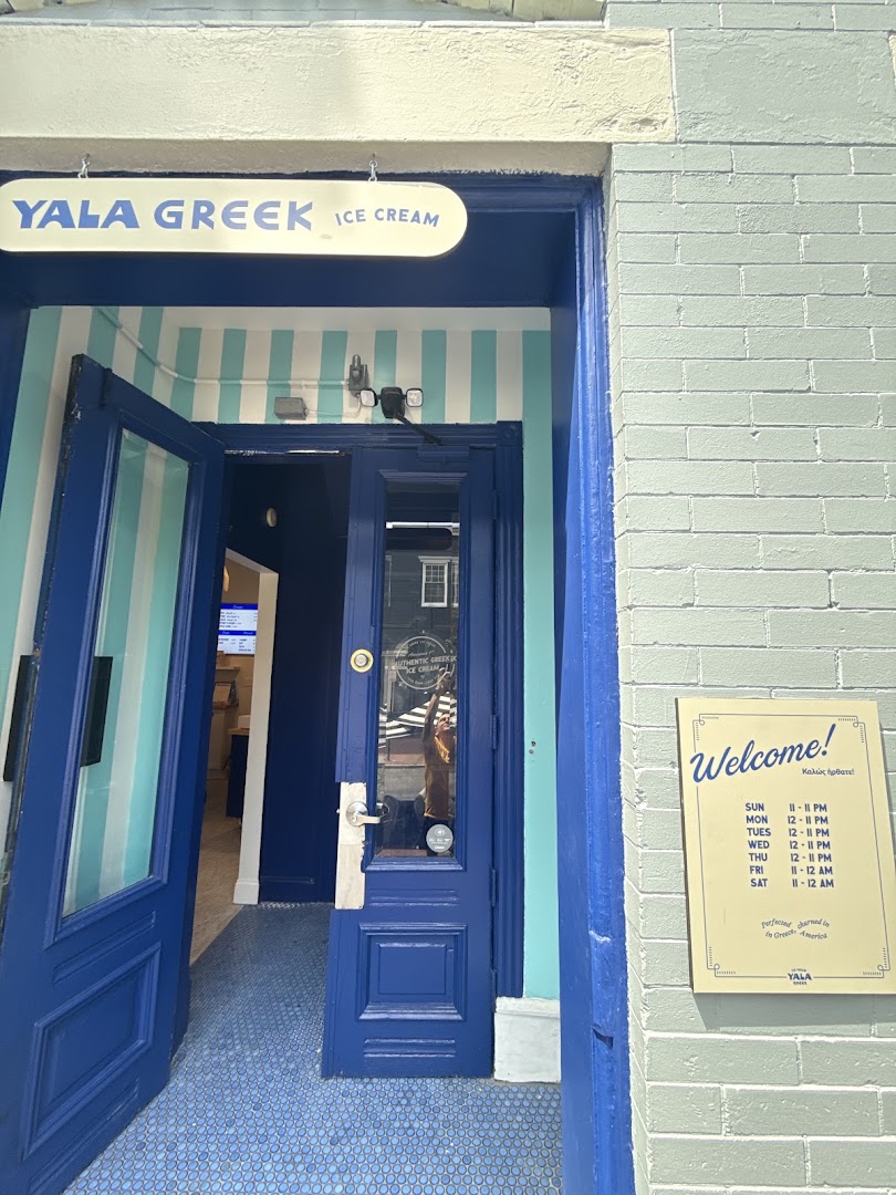 Yala Greek Ice Cream: clear, inviting storefront photo