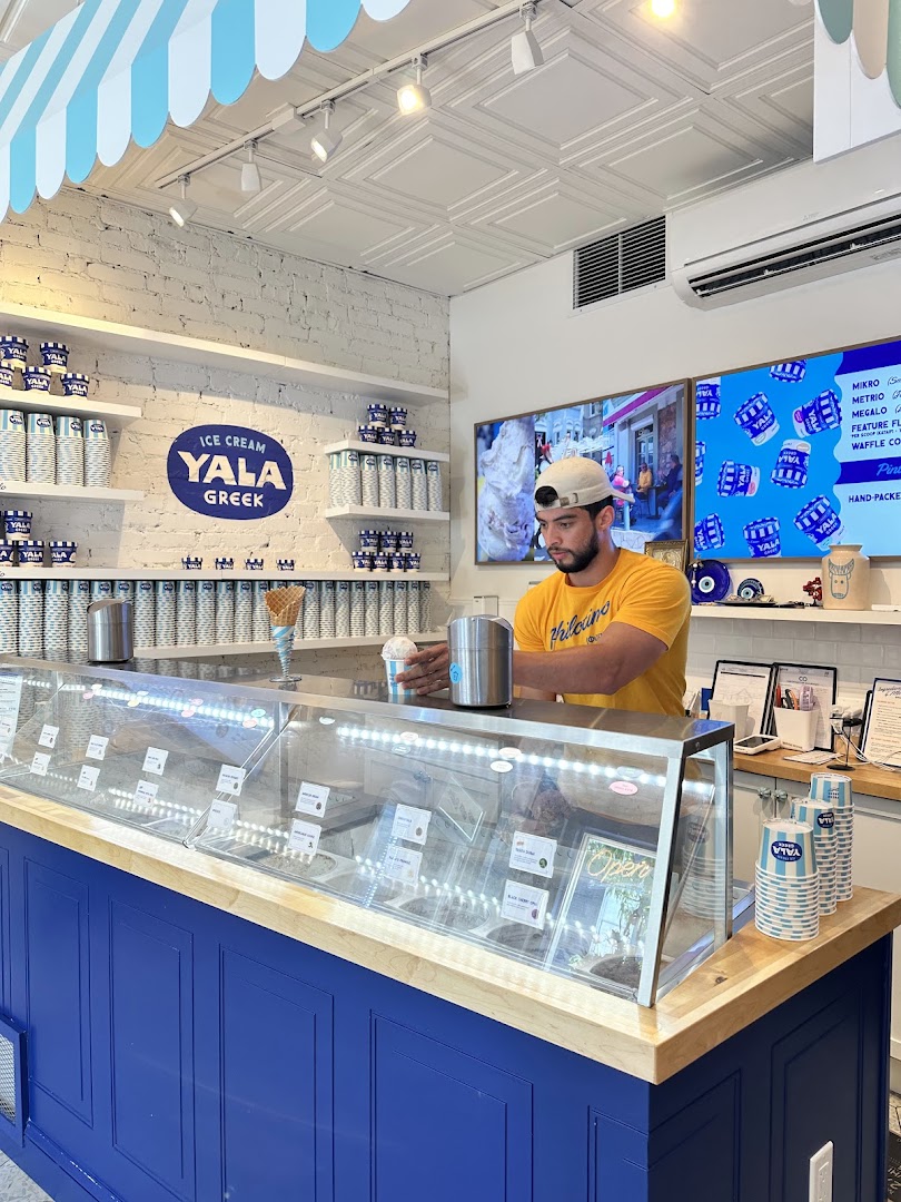 Yala Greek Ice Cream: clear, professional shot of interior