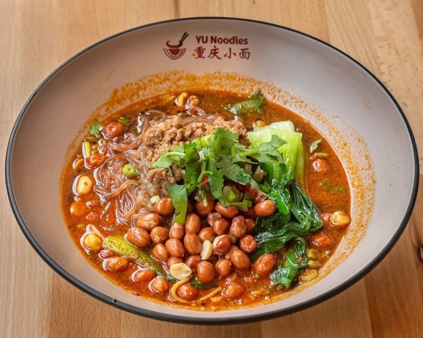 Yu Noodles: appetizing, high-quality food photography