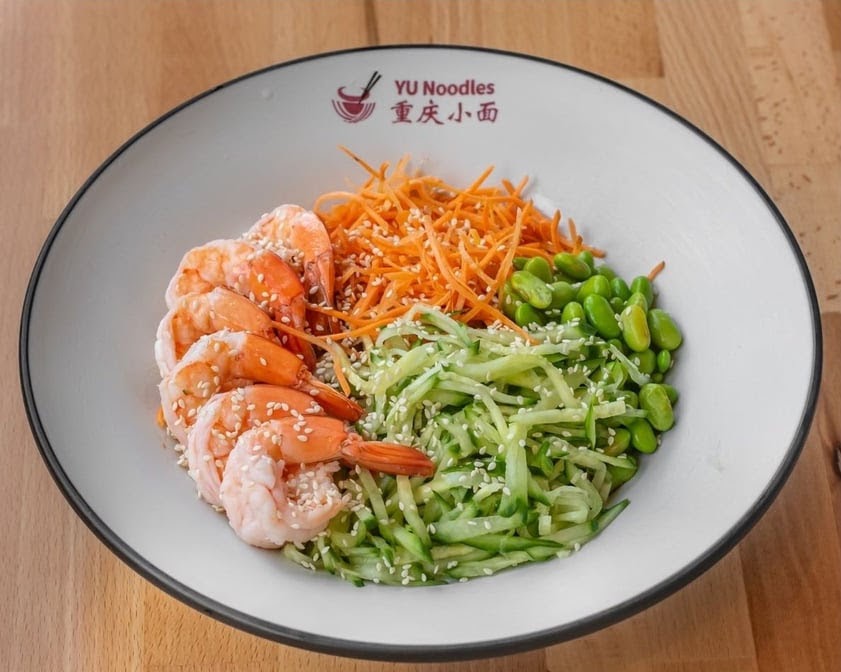Yu Noodles: appetizing, professional food photography