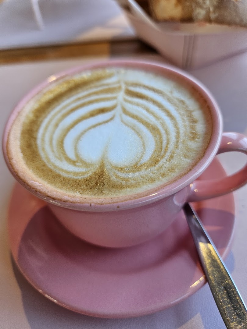 La Panera Rosa Carrasco: appealing latte art photo