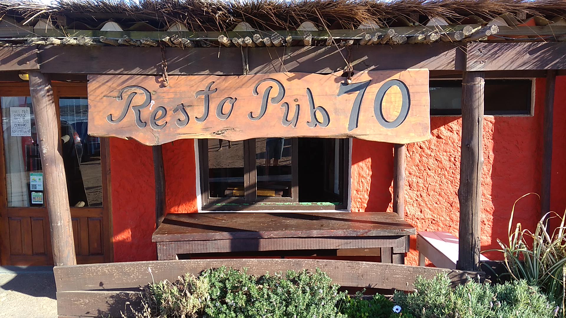 Resto Pub 70: clear exterior shot of venue
