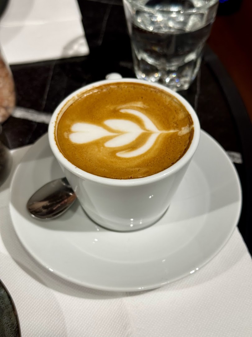 Harvest: high quality latte art photo