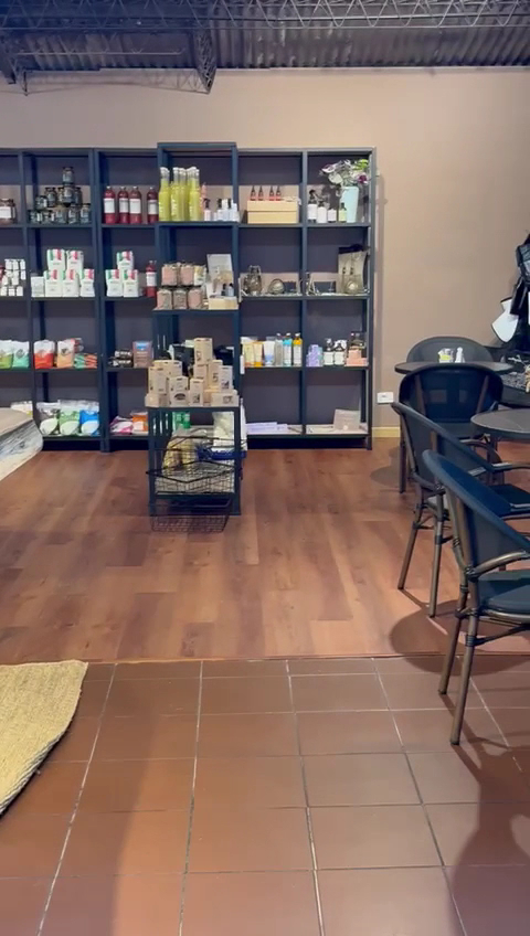 Harvest: venue interior and products