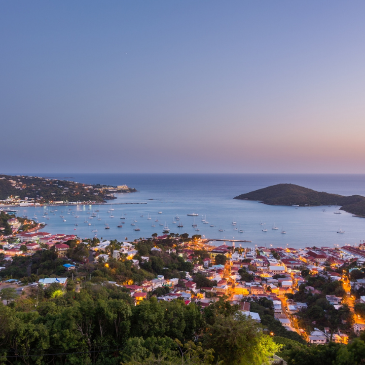 Sol at Mafolie Hotel: stunning view from the venue