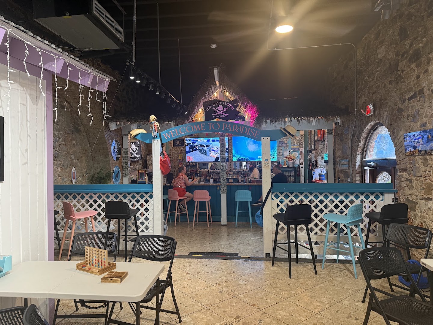 The Lost Turtle: clear view of venue interior