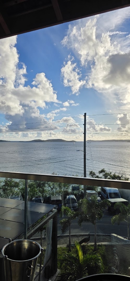 Aerial at The Saint: beautiful scenic terrace view