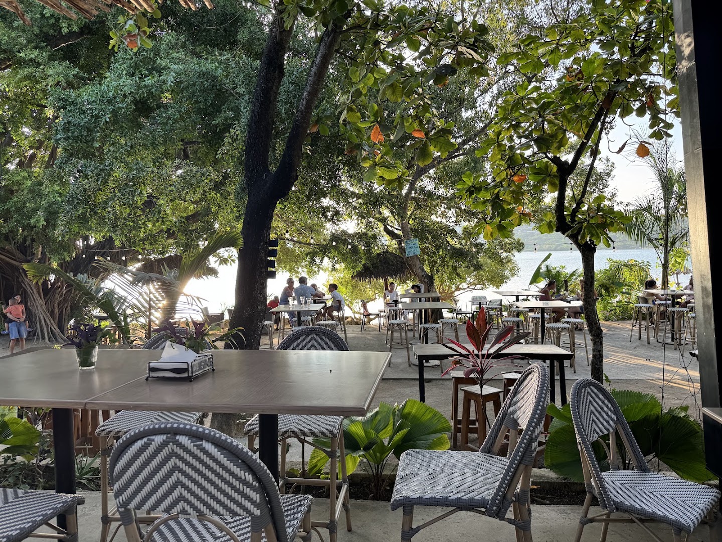 Banyan Beach Bar: inviting atmosphere and scenic view