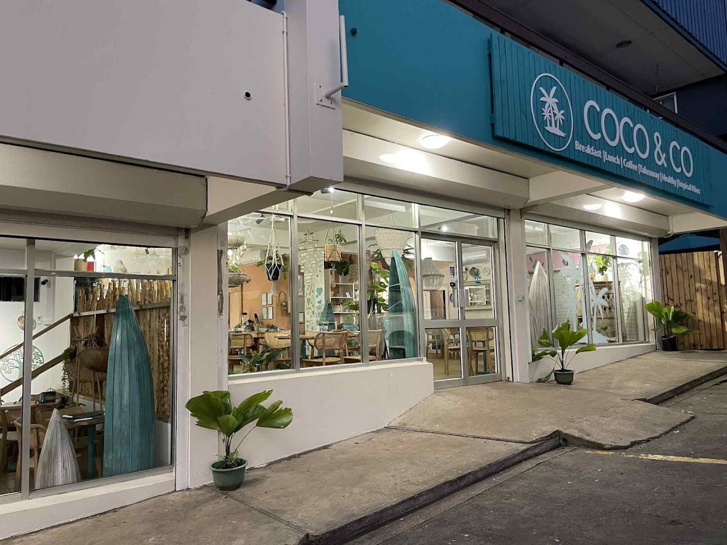 Coco & Co: clear exterior shot of venue