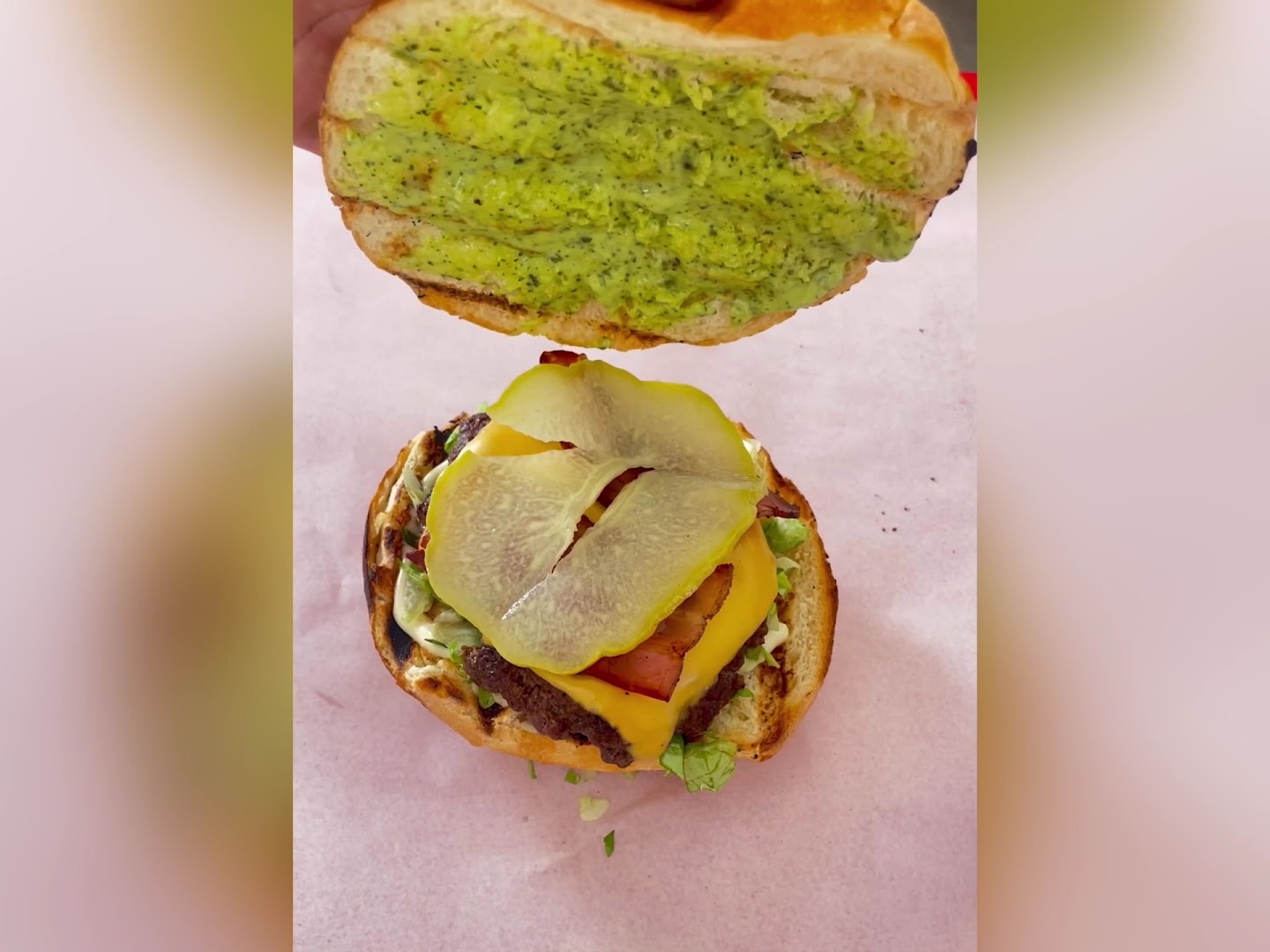Port Vila Burger Co: appetizing close-up of burger ingredients