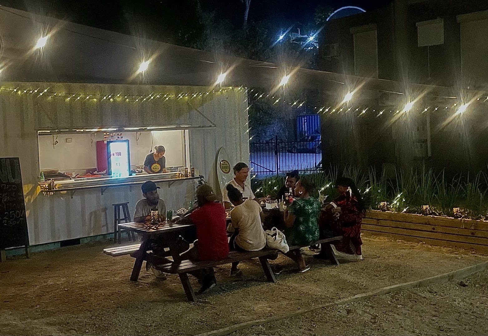 Port Vila Burger Co: inviting restaurant atmosphere