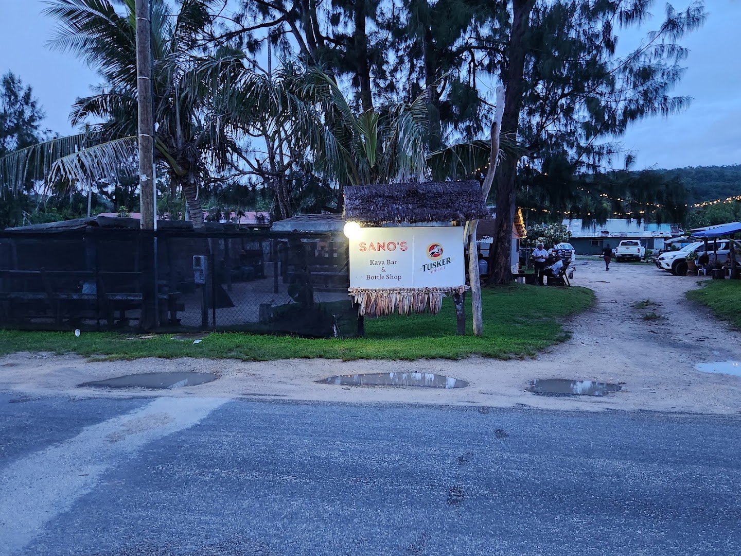 Sano's Kava Bar: clear exterior shot of venue