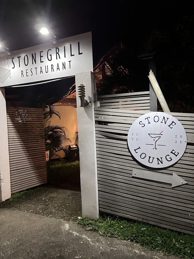 Stone Lounge: clear exterior signage of venue