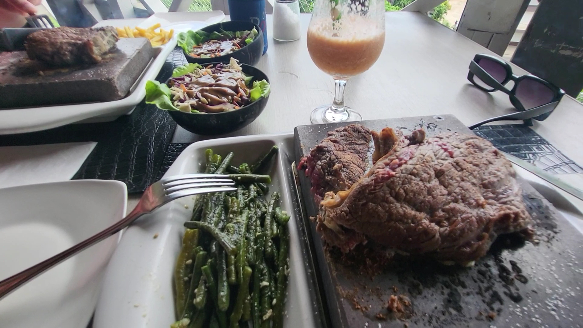 The Stonegrill Restaurant: appetizing food presentation at restaurant