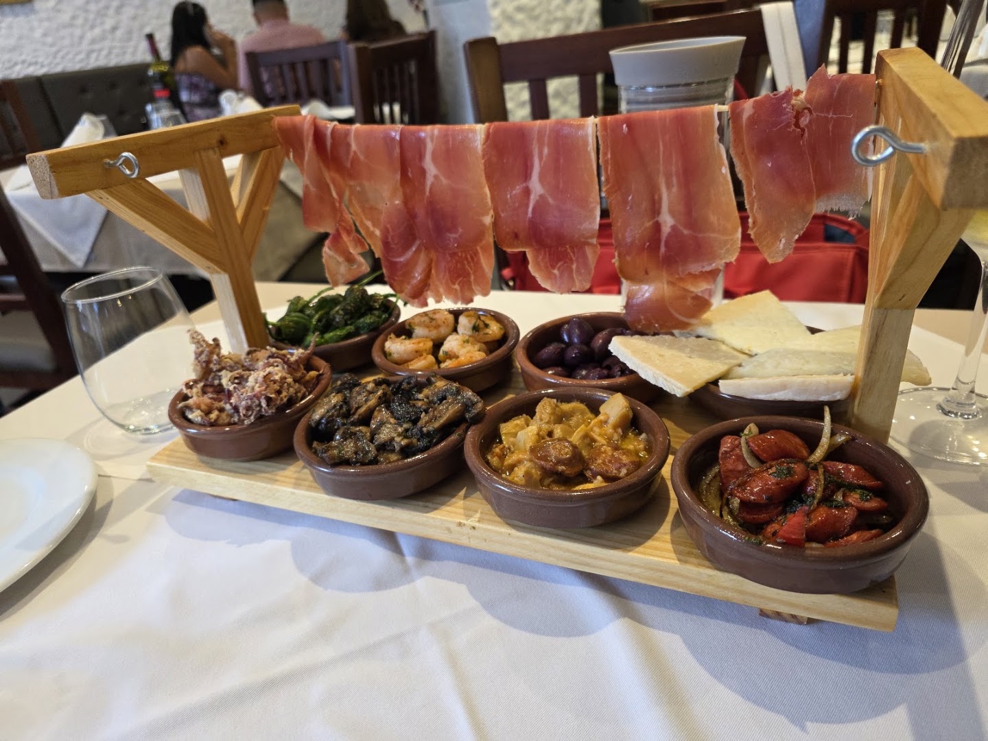 Casa España: appetizing presentation of restaurant food