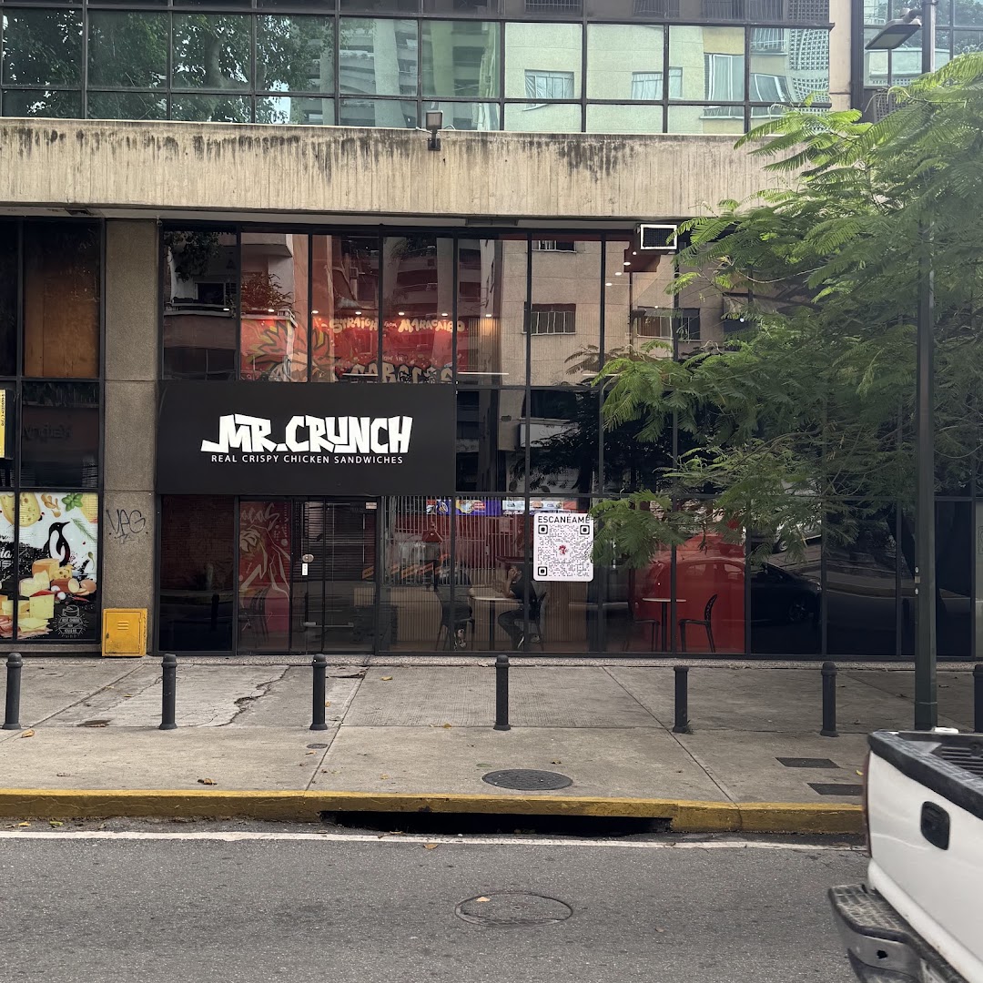 Mr. Crunch: clear exterior shot of venue