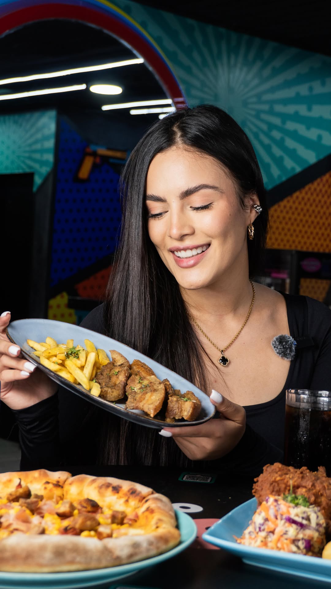 Porki Chicken: professional food and atmosphere shot