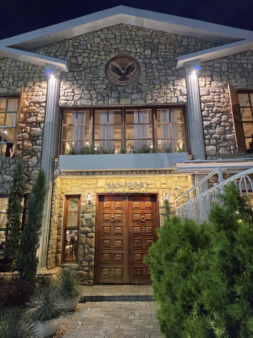 San Remo: attractive exterior shot of venue