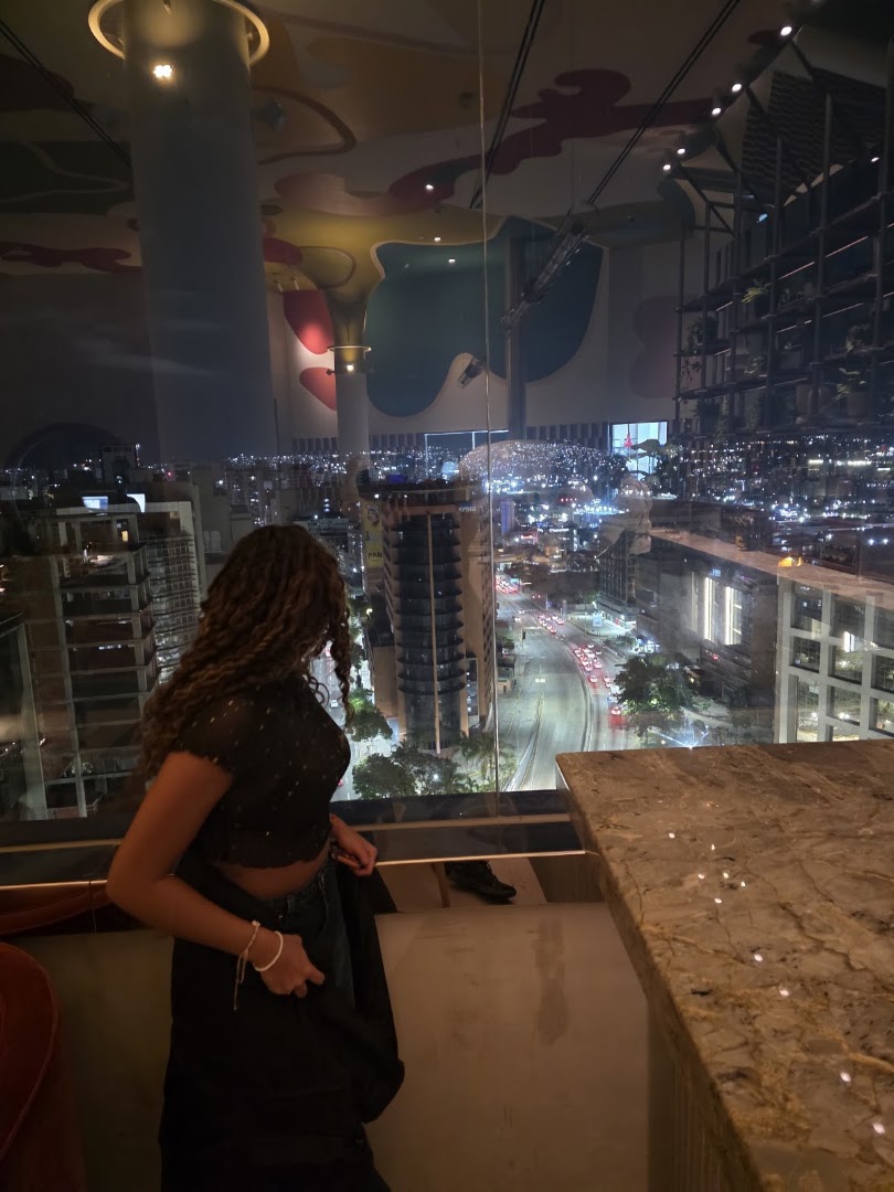 Vértigo Rooftop Bar: atmosphere and city view