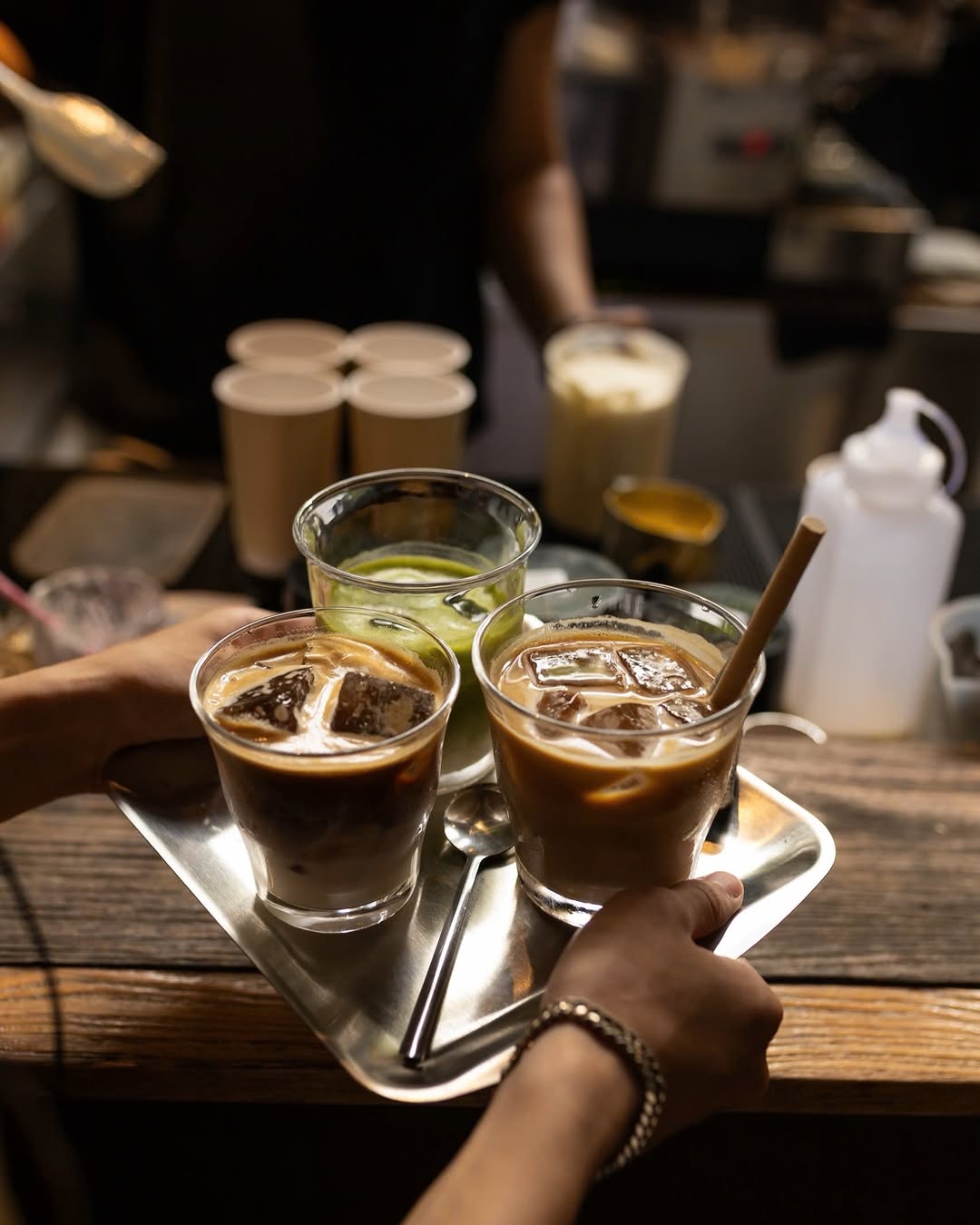 Chong: high quality drink presentation