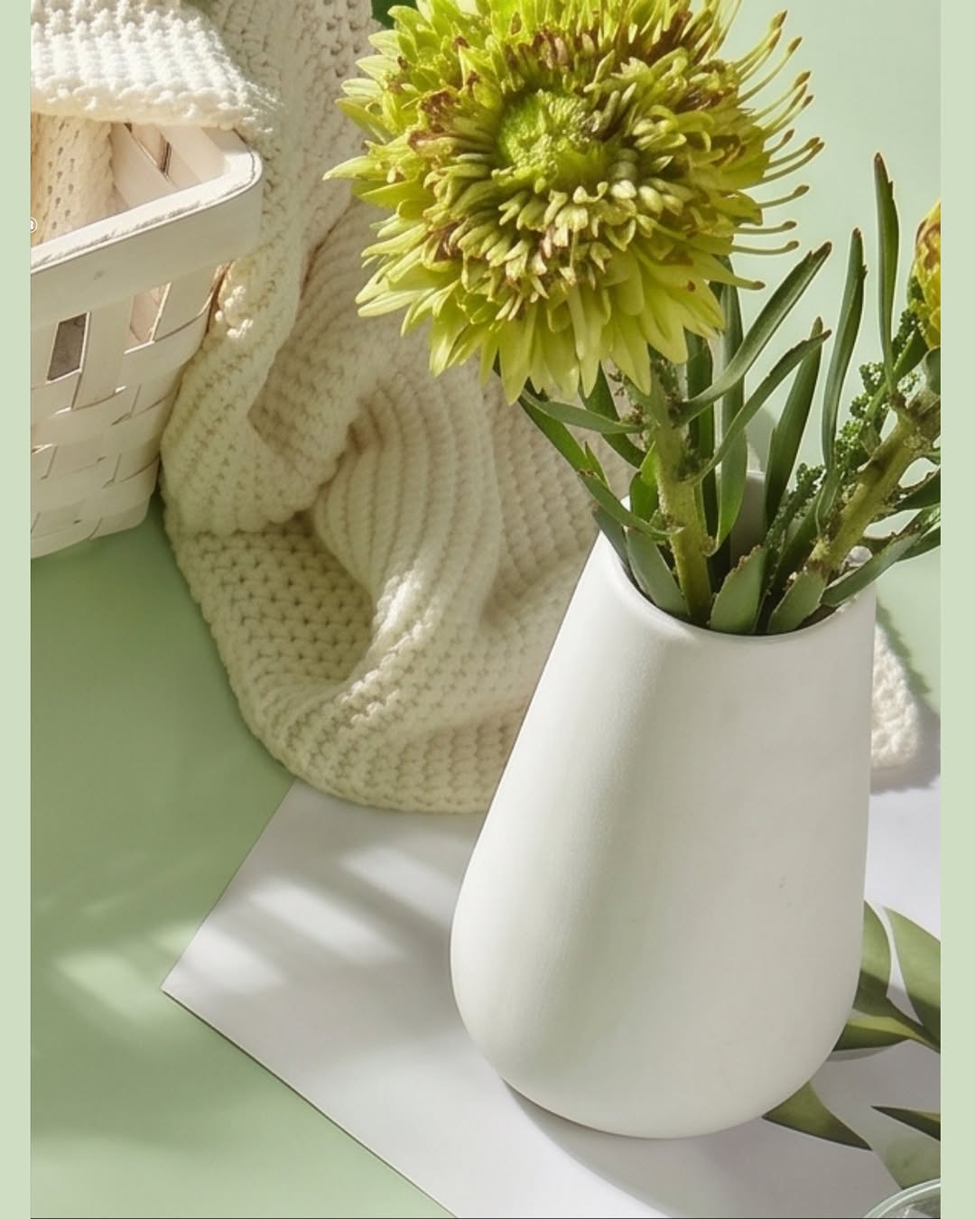 Greenery: aesthetic and professional interior detail