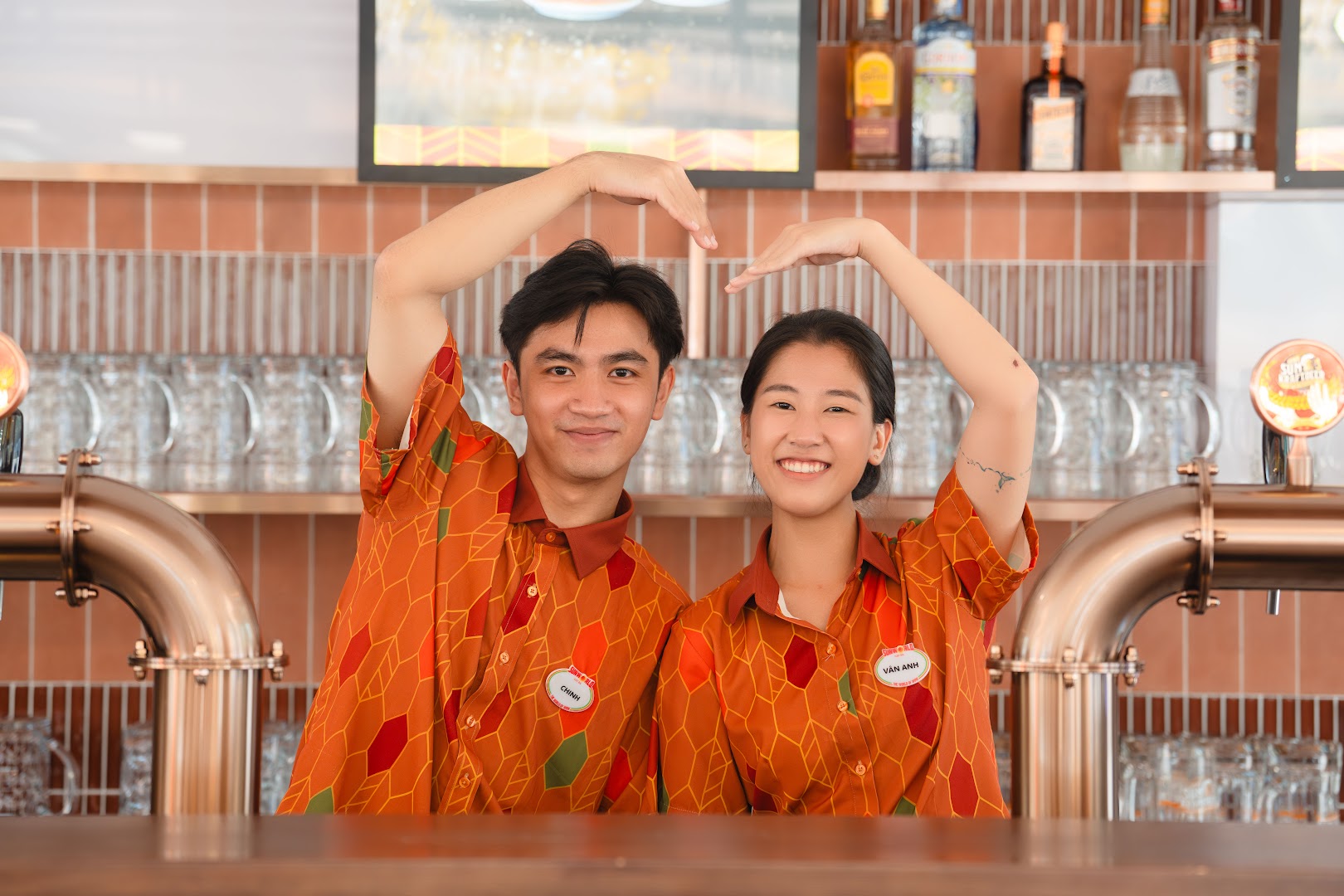 The Forest Beach Club: professional photo of friendly staff