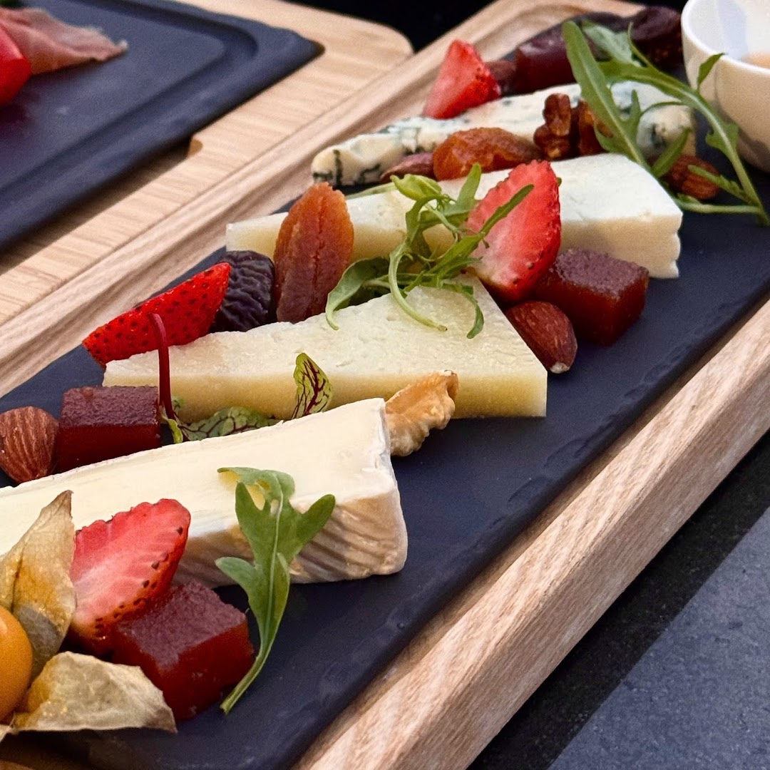 Up & Above Rooftop Bar: appetizing food presentation