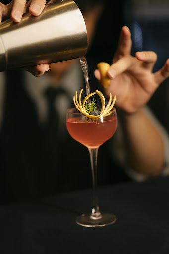 Villa des Fleurs: professional high quality cocktail photo