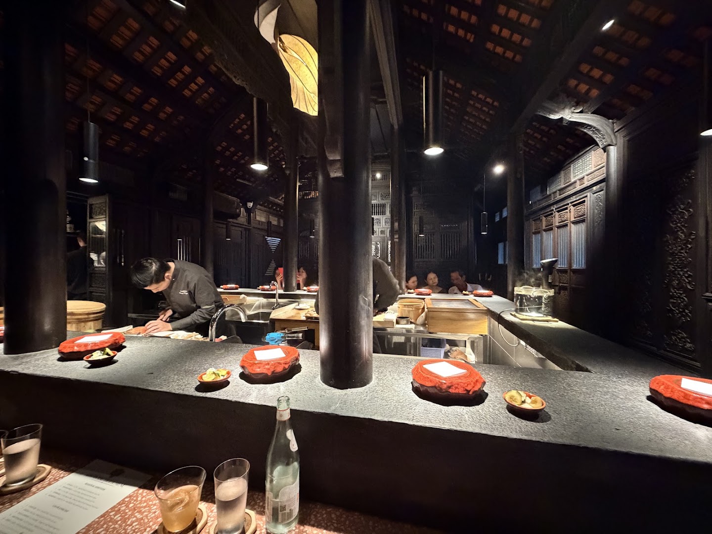 Omakase Tiger Thảo Điền: high quality interior atmosphere shot