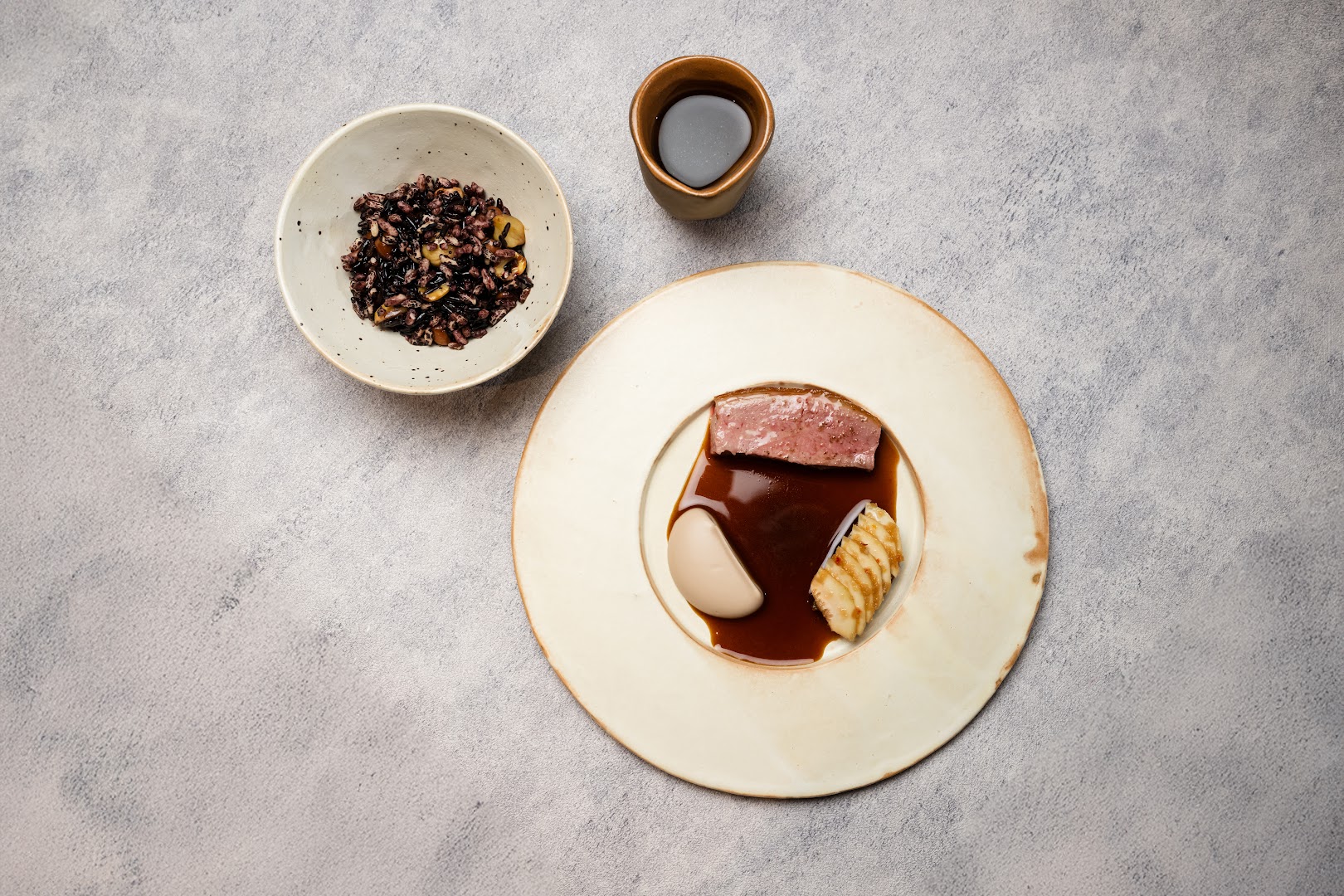 Upstairs: professional high-quality food photography
