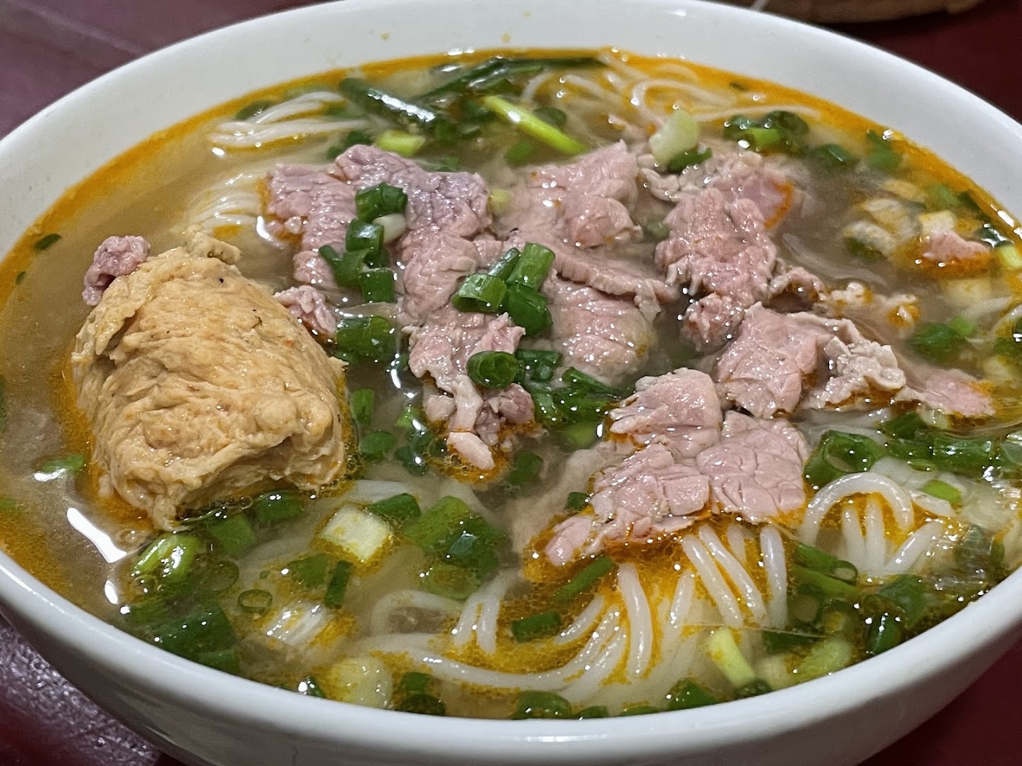 Bún Bò Bà Nga: appetizing photo of the food