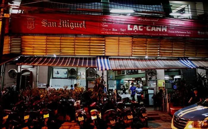 Lạc Cảnh: clear exterior shot of restaurant