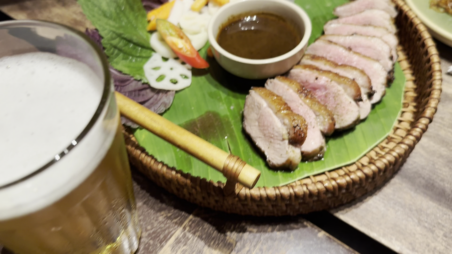 Mắm Restaurant: appetizing food and drink presentation