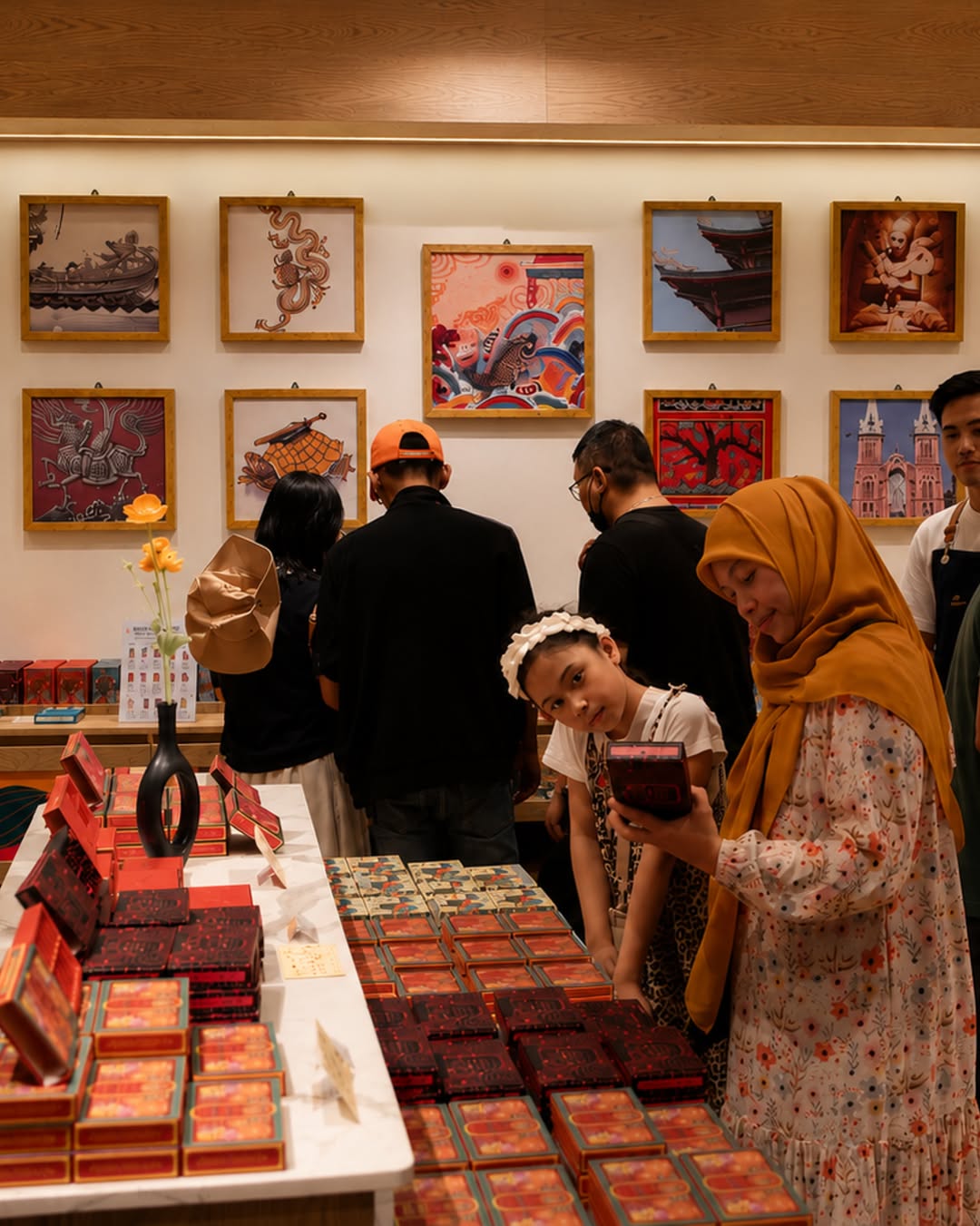 Bittersweet Chocolatier: shop interior and products