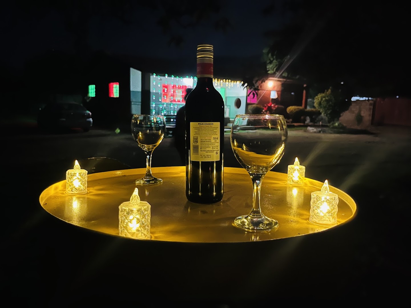 Afro-Asian Star Restaurant and Bar: atmospheric shot of restaurant table