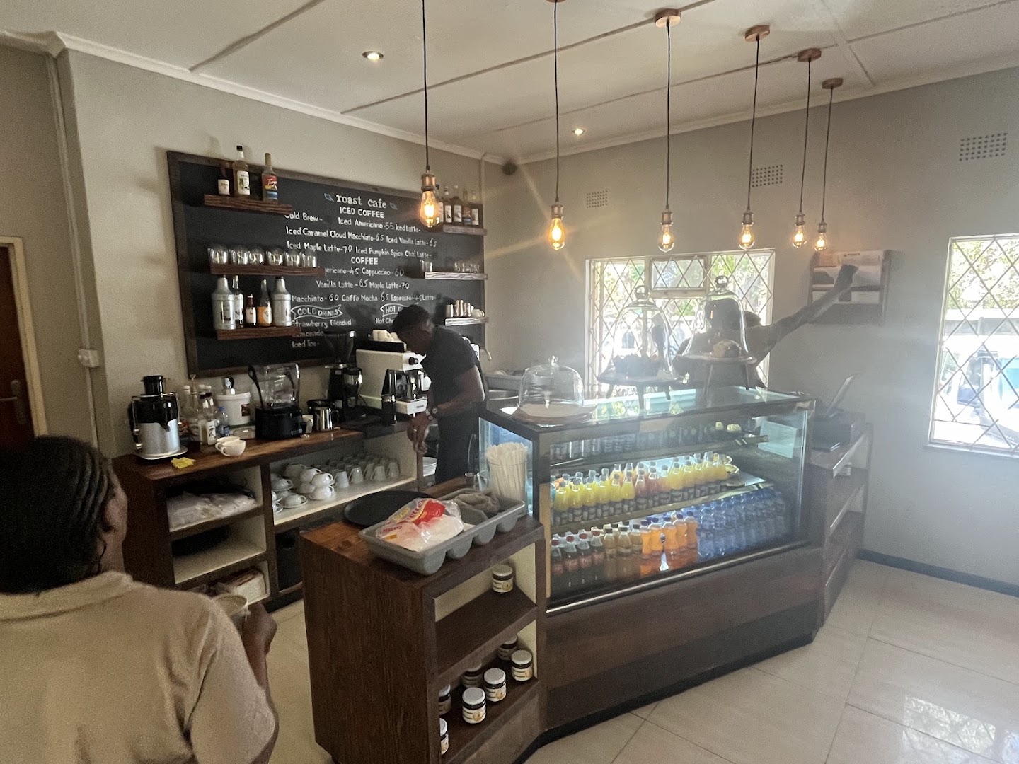 Roast Cafe: clear view of cafe interior