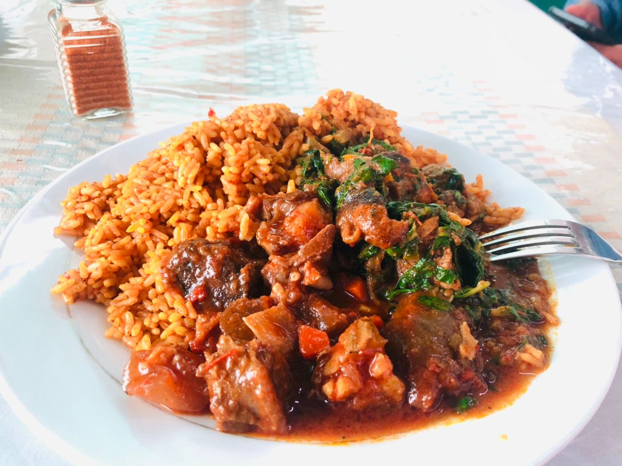 Tasty Bite Nigerian Restaurant: appetizing photo of restaurant food