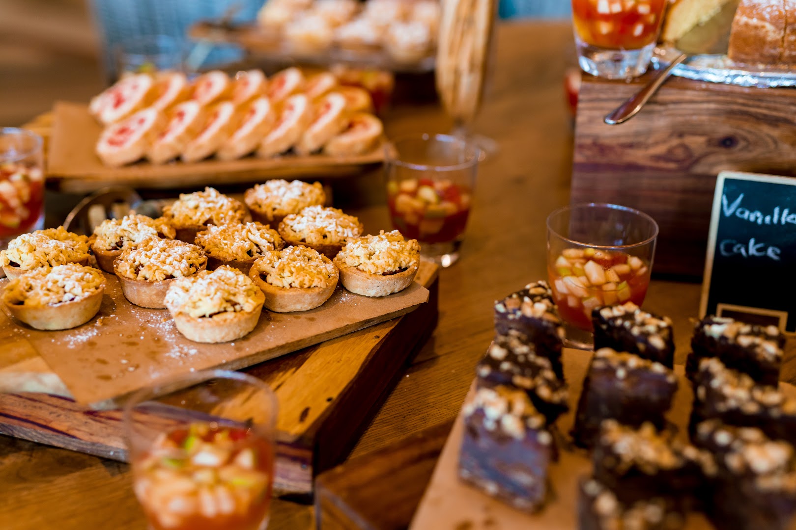 Kuomboka Restaurant: appetizing display of restaurant food