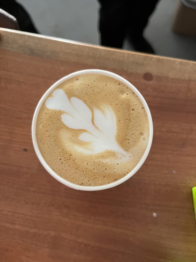 Nomad's Rest - Cafe and Bistro: appealing latte art photo