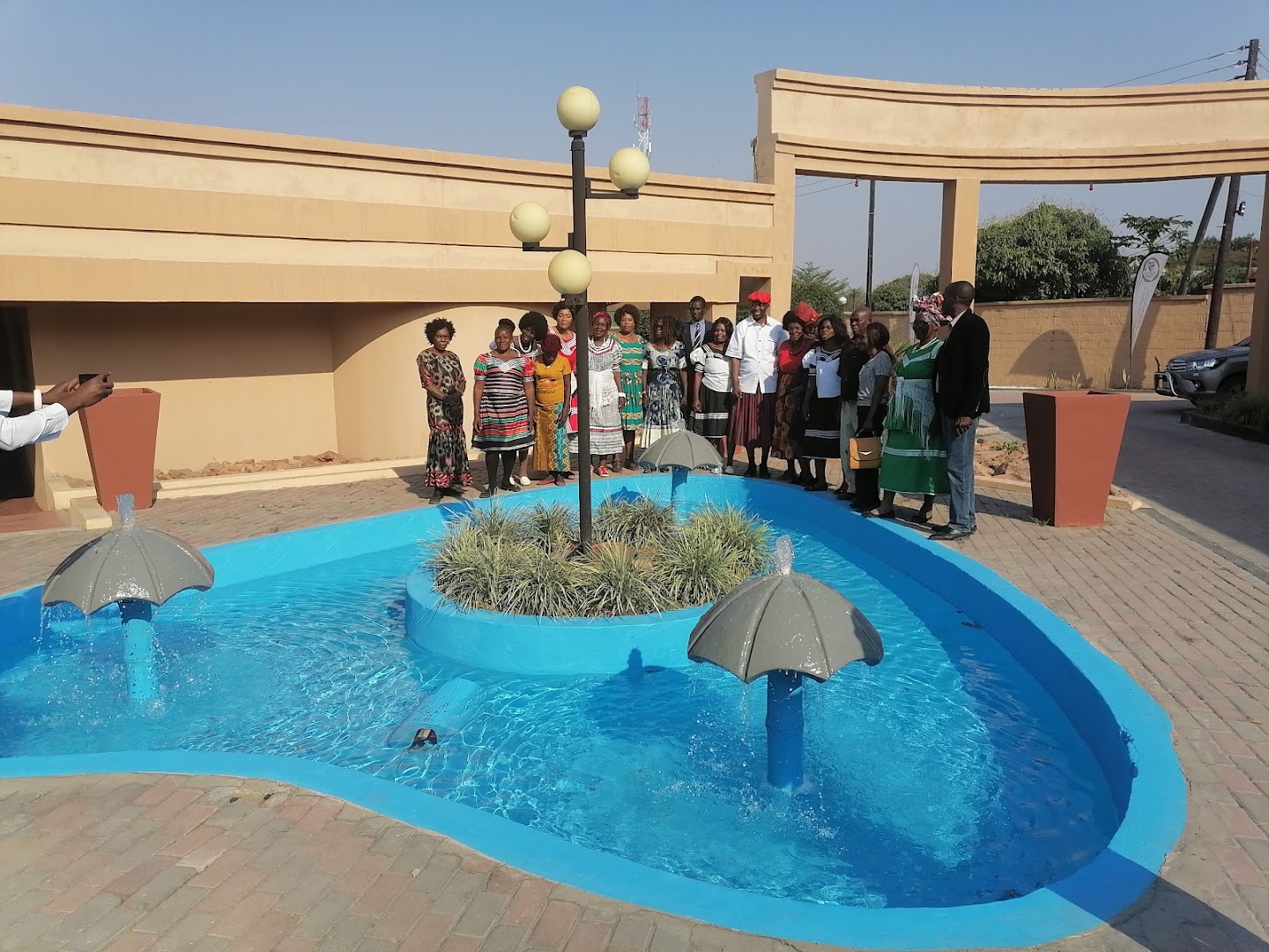 Country Lodge Mongu: venue exterior and atmosphere
