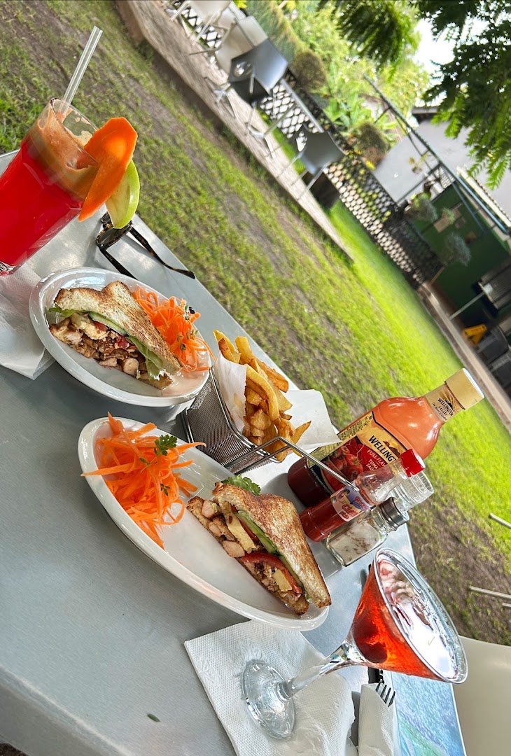 Mint Café Ndola: appetizing food and drink display