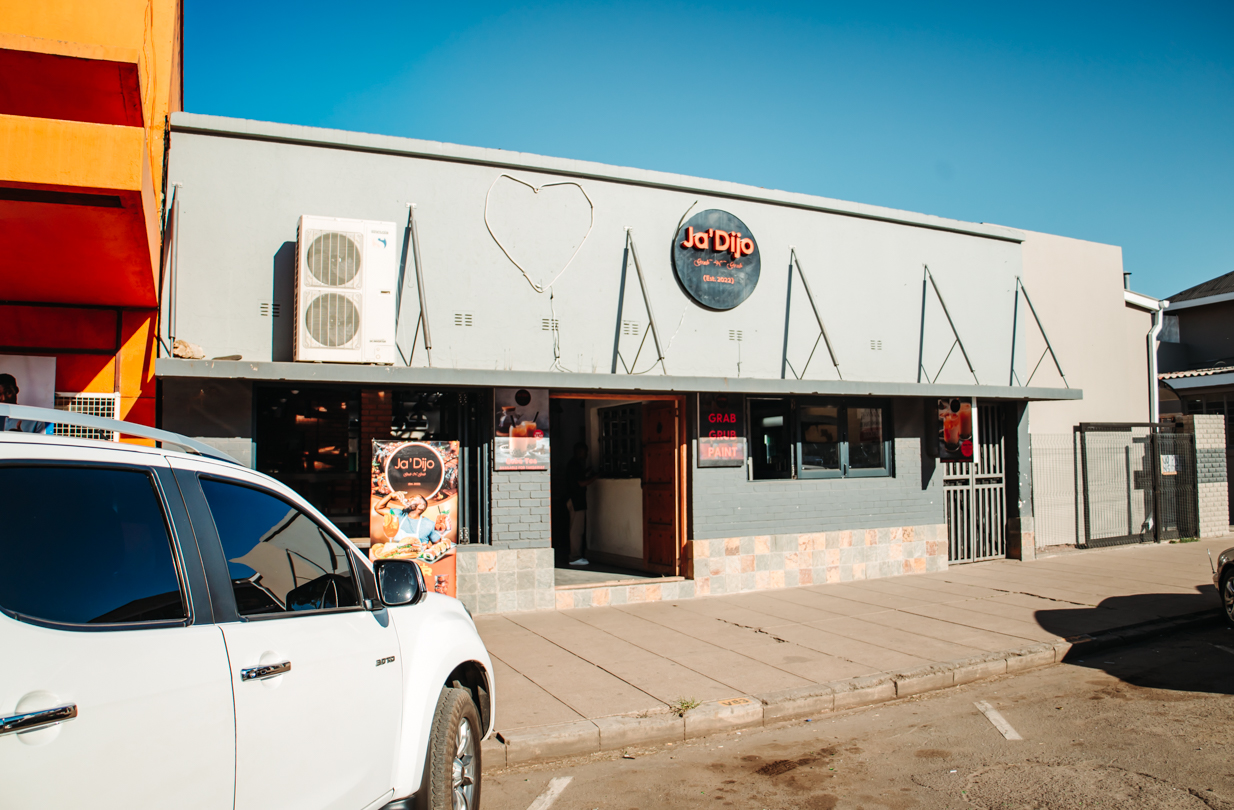 Ja'Dijo: clear exterior shot of venue
