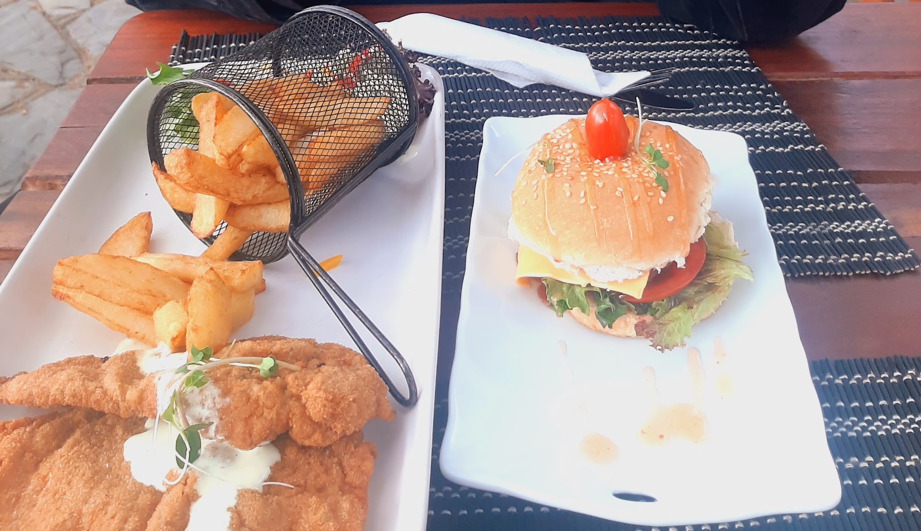 The Nest Café: appetizing photo of served food