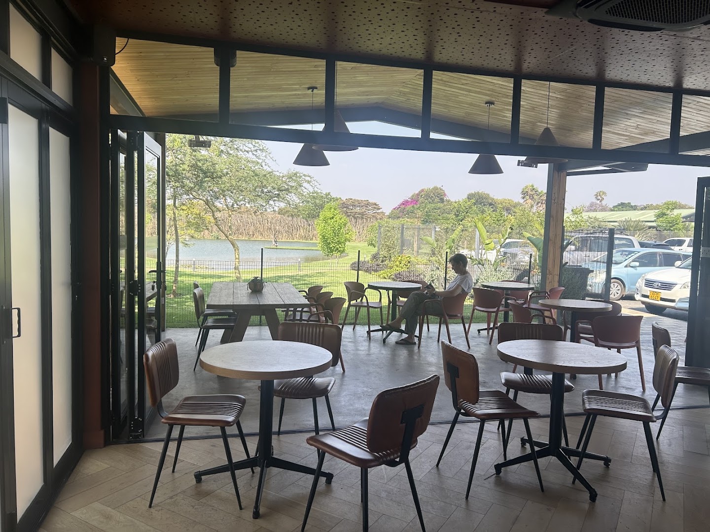 Seattle Coffee Company: inviting atmosphere and pleasant view