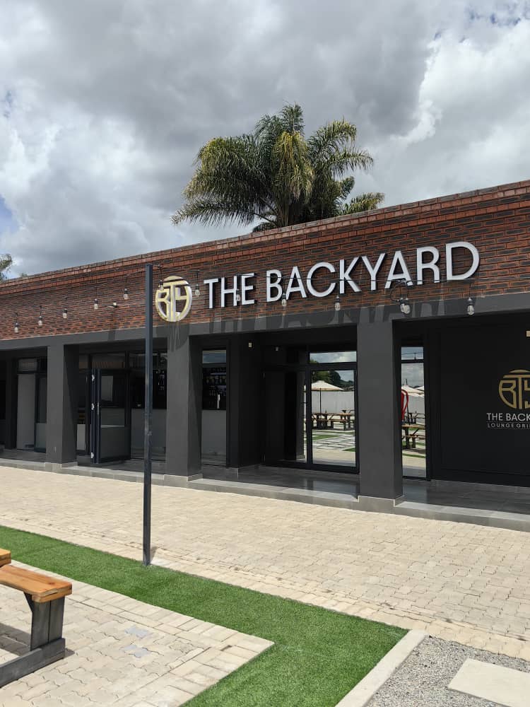 The Backspace Lounge, Grill & Bar: clear exterior shot of venue