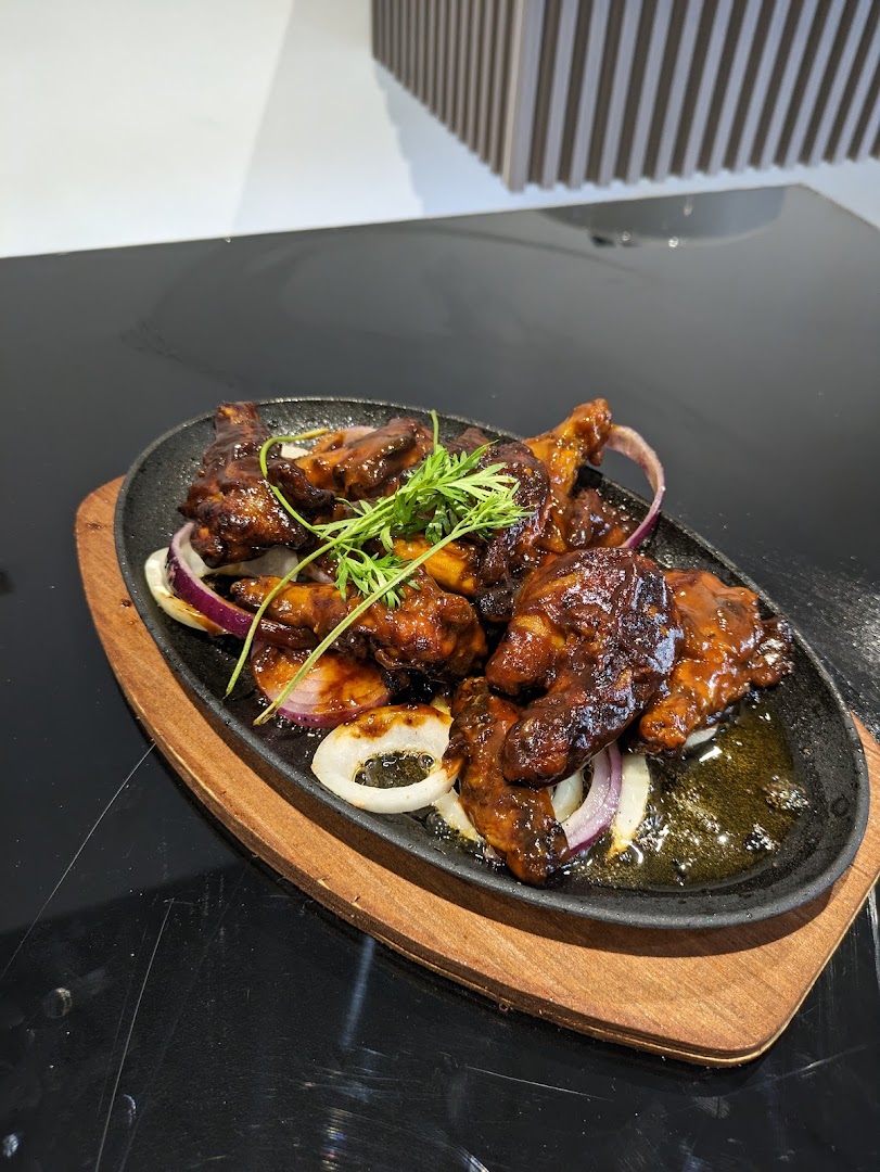The Backspace Lounge, Grill & Bar: appetizing photo of served food