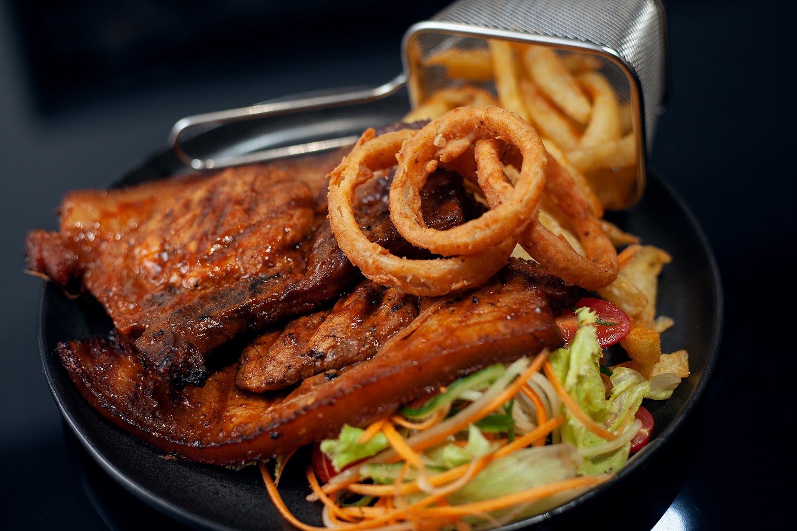 The Backspace Lounge, Grill & Bar: appetizing, high-quality food photography