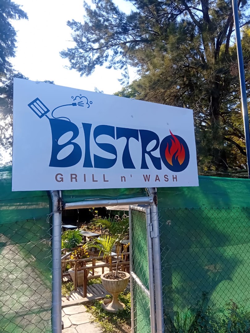 Bistro Grill n Wash: clear signage identifies the venue