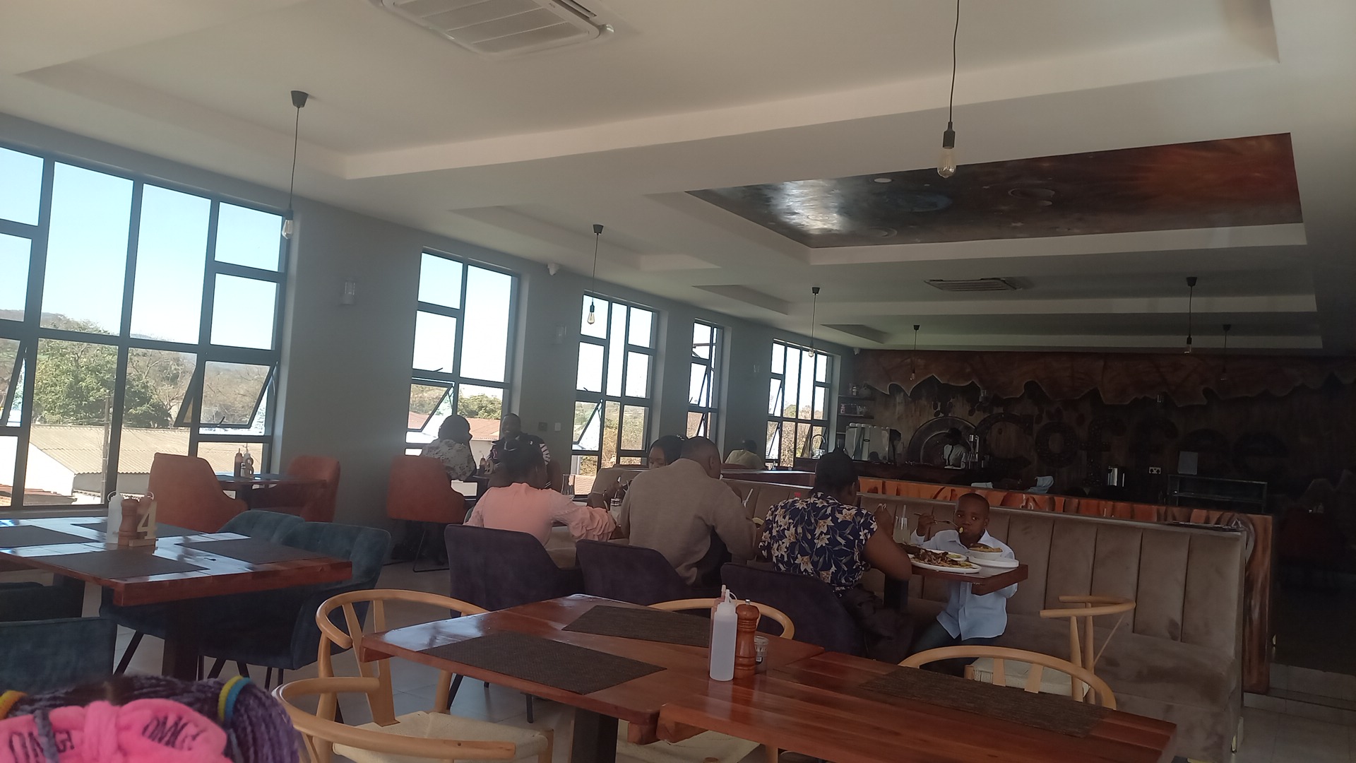 The Dock Restaurant: clear view of restaurant interior