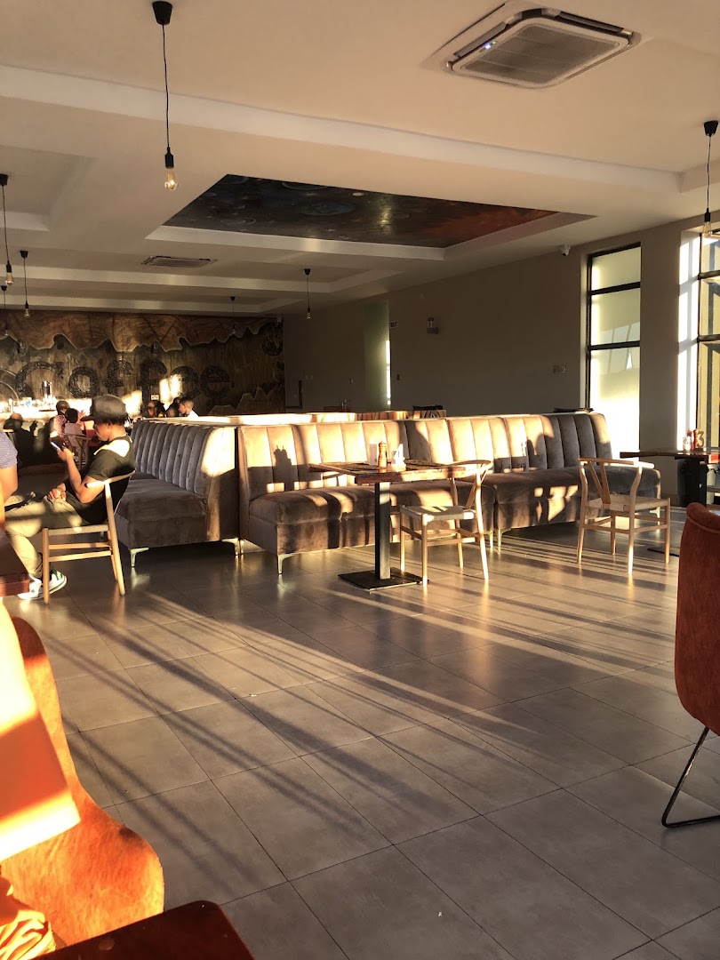 The Dock Restaurant: inviting interior with pleasant lighting